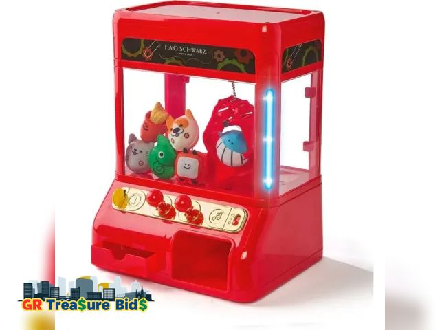 Lot 111-880383 - Arcade Claw Game With Plush Prizes