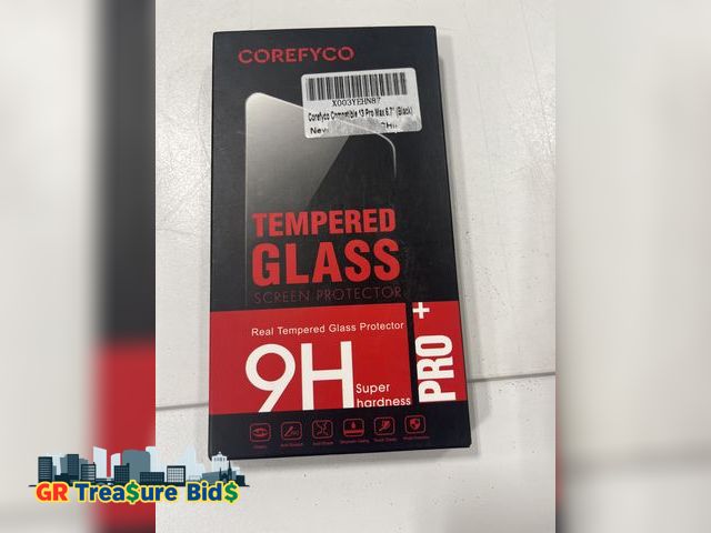 Lot 111-70149 - New iPhone 13 Pro Max (Black) Glass Screen Protector for Beeline Moto, 0,33mm, 9H Hardness