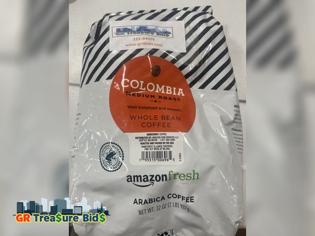 Lot 111-84279 - Colombia Medium Roast Whole Bean Coffee (well-balanced and smooth).
