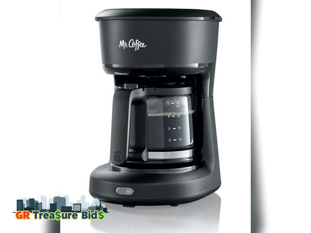 Lot 111-80656 - Mr. Coffee® 5-Cup Mini Brew Switch Coffee Maker, Black