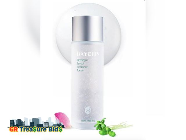 Lot 111-70545 - HAYEJIN Blessing of Sprout Radiance Toner | Korean Skin Care Toner for Face w/Radiance Capsules | Hy...