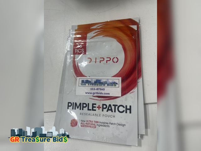 Lot 111-87560 - New DIPPO PIMPLE+PATCH resealable pouch (new ultra thin invisible patch design ALL-NATURAL Ingredien...