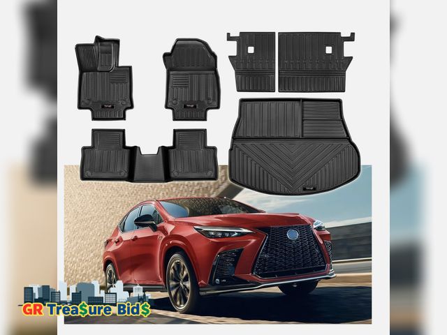 Lot 111-70917 - AIPOIL® Floor Mats &amp; Cargo Liner Set for 2022-2024 2025 Lexus NX/NX250/NX350/NX350 F Sport/NX350...