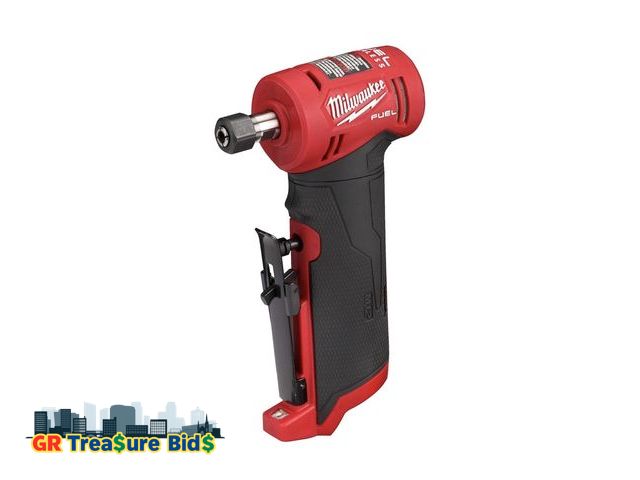 Lot 111-83626 - Milwaukee M12 FUEL 12V Lithium-Ion Brushless Cordless 1/4 in. Right Angle Die Grinder (Tool-Only)