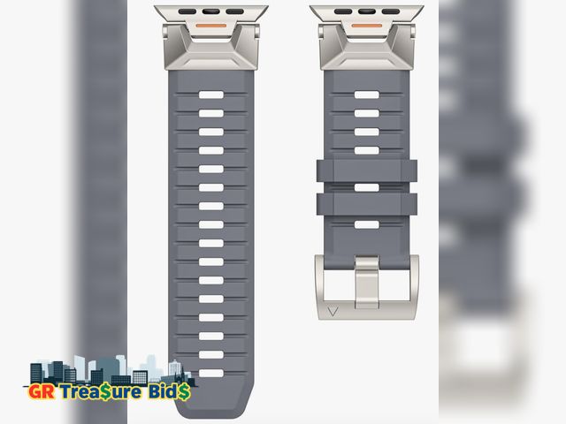 Lot 111-64710 - Universal wtach strap for Apple Watch 4/5/6/7/8/9, 42/44/45/49mm Soft Breathable Sport Adjustable Re...