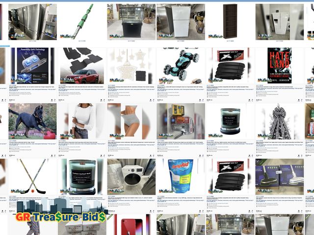 July 23rd Appliances, overstock, electronics, tools, home goods Wednesday **Pick Up Only** Grand Rapids, Mi