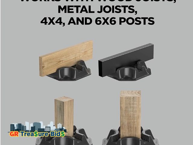 Lot 111-81355 - lot of (4) CAMO Block Heavy Duty Deck Block Foundation Support Base