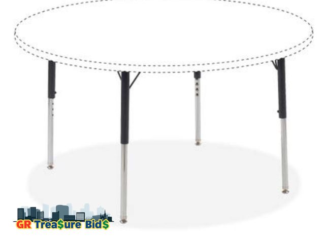 Lot 111-13468 - Standard Swivel Glide Legs for Activity Tables in Black - 4 Pack