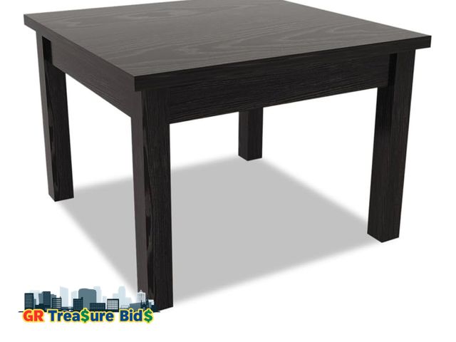 Lot 111-44688 - Alera ALE Valencia Series Occasional Table, Rectangle,23-5/8w x 20d x 20-3/8h, Black