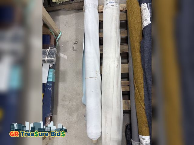 Lot 111-21154 - 2 rolls leather different color  New New 2 rolls leather different colors 59”w. &amp; unknown length