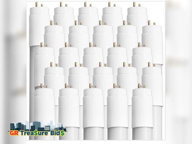 Lot 111-73206 - New 2 ft. LED T8 Tube - 5000 Kelvin - 1150 Lumens - Type A/B Hybrid - Operates With or Without Balla...