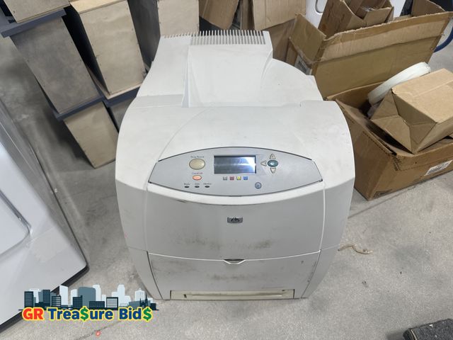 Lot 111-83673 - HP Color LaserJet 4600 series printer.