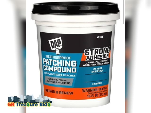 Lot 111-28865 - DAP INC 18741 Platinum 16OZ Patch Filler