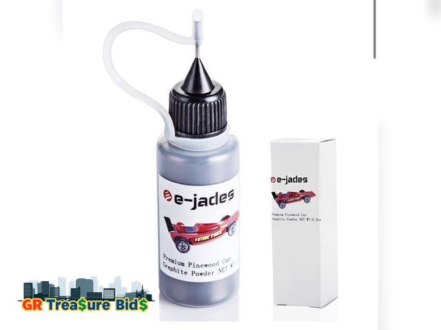 Lot 111-56724 - New Graphite Powder 0.5OZ for Pinewood Car, Lubricant Powder Dry Lube, for Door Hinge Lubricant, Loc...