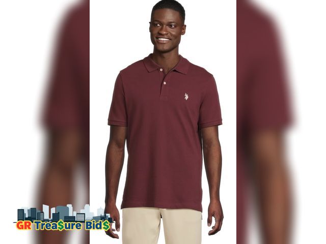 Lot 111-4086 - 1 New POLO ASSN Men's New Classic Fit Polo Shirt,XXL(18)