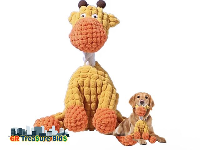 Lot 111-937730 - New Indestructible Dog Toy, 2026 New Durable Plush Dog Toys for Aggressive Chewers, Squeaky Chew Toy...