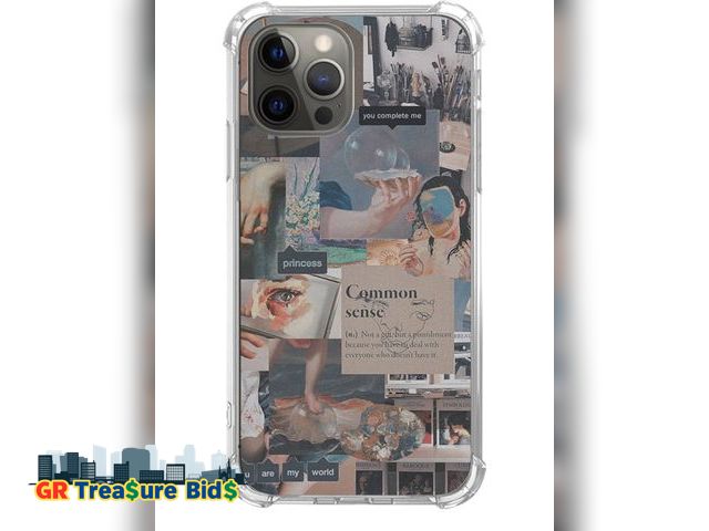 Lot 111-92128 - Aesthetic Collage Phone Case Lifestyle Art for iPhone 14 Pro, Retro Aesthetic Collage Case for Girls...