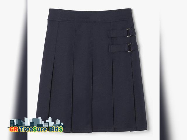 Lot 111-30225 - New SIZE 12 French Toast Girls' Adjustable Waist Pleated-Front Two-tab Scooter