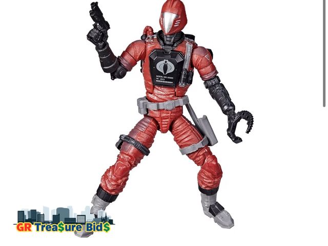 Lot 111-73662 - New G. I. Joe Classified Series Crimson B.A.T. Action Figure, 4+ Years, 60 Collectible Premium Toy, ...