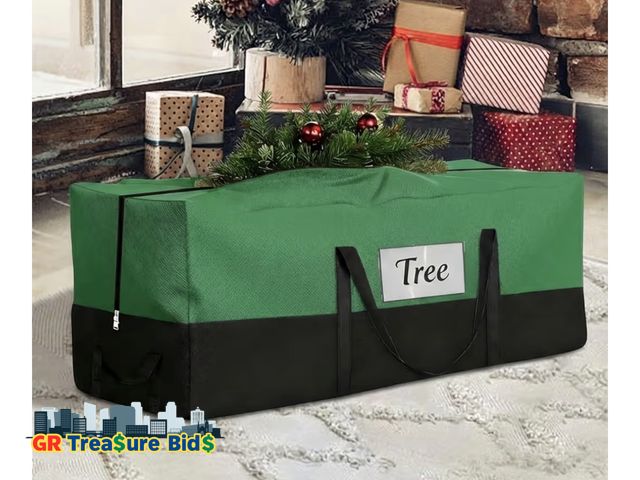 Lot 111-72663 - New Christmas Tree Storage Bag, Fits Up 10-12 Ft Tall Artificial Trees-Heavy Duty Holiday Storage Bo...