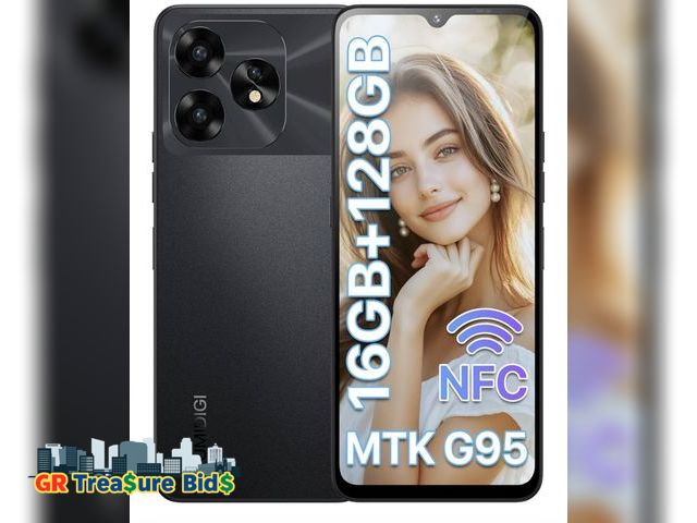 Lot 111-87647 - UMIDIGI G5 Jade Green UMIDIGI Unlocked Android Phones, A15T Smartphones, 5000mAh (8+8)+128GB/TF 1TB ...