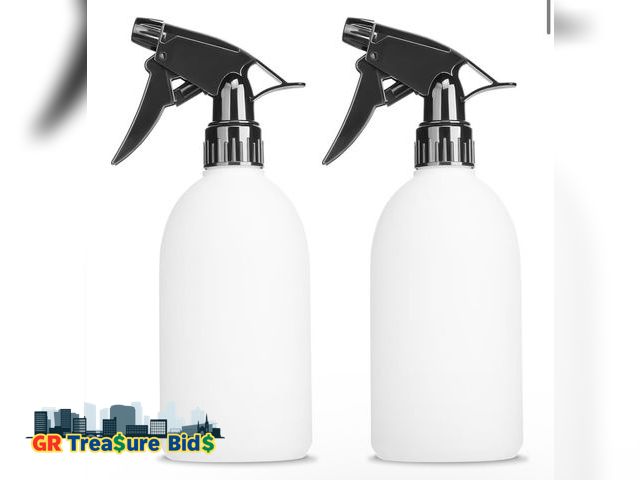 Lot 111-8567 - Empty Spray Bottles 16oz/500ml HDPE Plastic Spray Bottle no Leak Mist Stream Empty Spray Bottle for ...