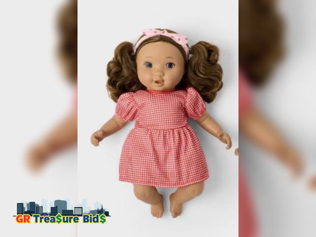 Lot 111-490726 - New 14" Brown Hair/Brown Eyes Toddler Doll