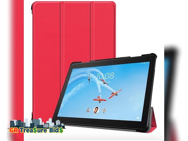 Lot 111-53052 - Tablet Cover for Lenovo Tab P10 TB-X705F/L(2018 Released), Ultra Slim Auto Sleep/Wake Up Smart Folio...