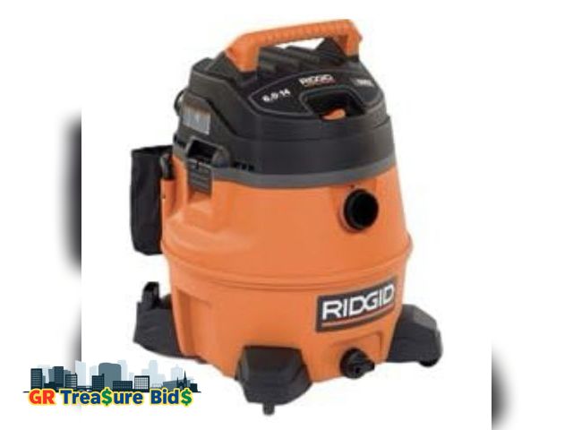 Lot 111-636333 - Ridgid 36188 (Emerson) Part Number Vac, 14 Gal Wet/Dry 230 Volt used