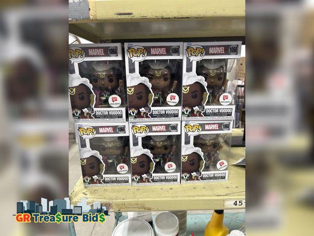 Lot 111-7650 - 6 pack Funko Pop! Marvel: Doctor voodoo