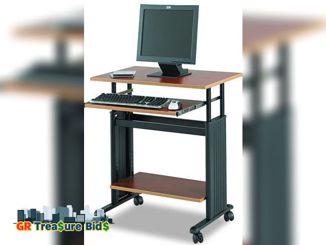Lot 111-26688 - Safco Products Muv Adjustable-Height Desk, Cherry
Brand Safco
Shape Rectangular
Product Dimensions 2...
