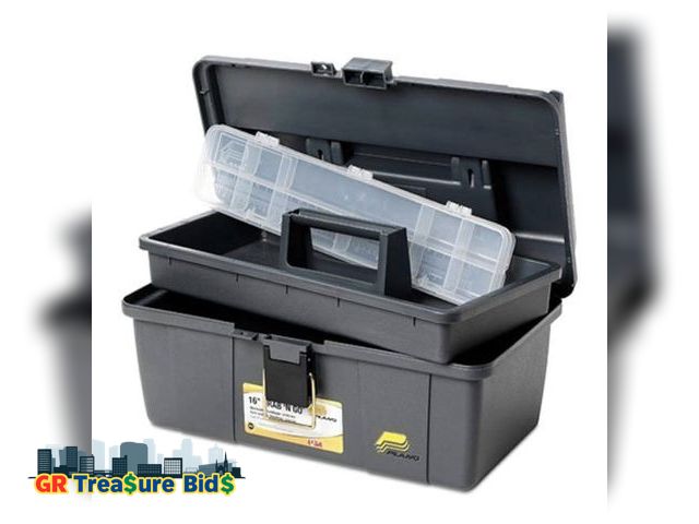 Lot 111-67900 - Plano 452-006 Grab-N-Go 16-Inch Tool Box with Tray