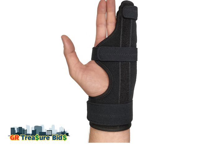 Lot 111-5677 - Metacarpal Finger Splint Hand Brace | Little Pinky Finger Splint For Boxer Fractures l Broken Ring o...