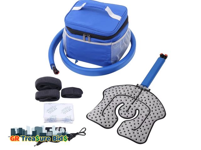 Lot 111-82672 - New $70 Portable Ice Therapy Machine for Post-Operative Recovery, Sports Injuries, Knee Pain, Sprain...