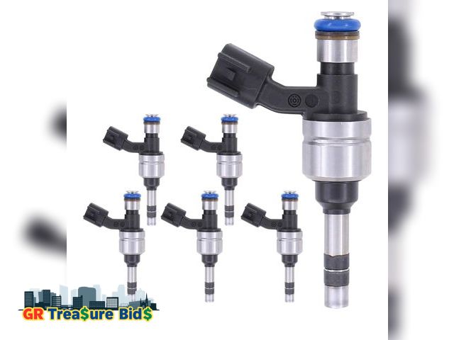 Lot 111-41710 - MOTOKU 6Pcs Fuel Injectors for Chevrolet Camaro Impala Equinox Colorado for Cadillac CTS SRX ATS XTS...
