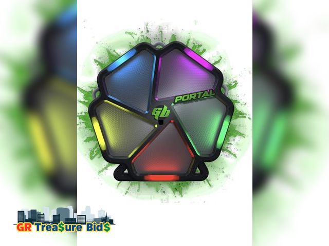 Lot 111-52101 - Gel Blaster Portal Smart Target System  -  with Responsive LED Panels for 10 Plus Interactive &amp; ...