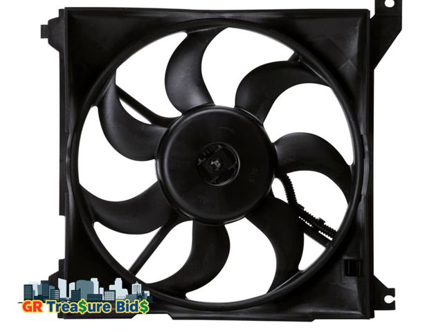 Lot 111-77556 - New TYC 600610 Hyundai Santa FE Replacement Radiator Cooling Fan Assembly
