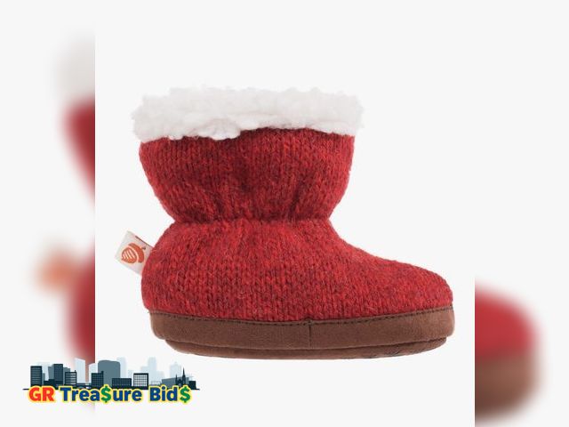 Lot 111-55717 - Acorn Kids Easy Bootie Ragg Slipper TOTS Bambins size 8-9