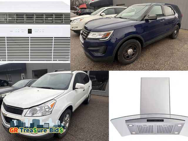 Jan 14th | Grand Rapids, MI AUTOMOBILES, HOME APPLIANCES, HOME GOODS, ELECTRONICS, TOOLS & HOLIDAY ITEMS