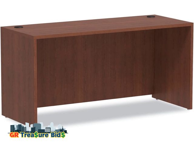 Lot 111-96373 - NEW Best Alera VA256024MC Valencia Series Credenza Shell, 59 1/8w X 25.5/8d X 29 5/8h, Medium Cherry