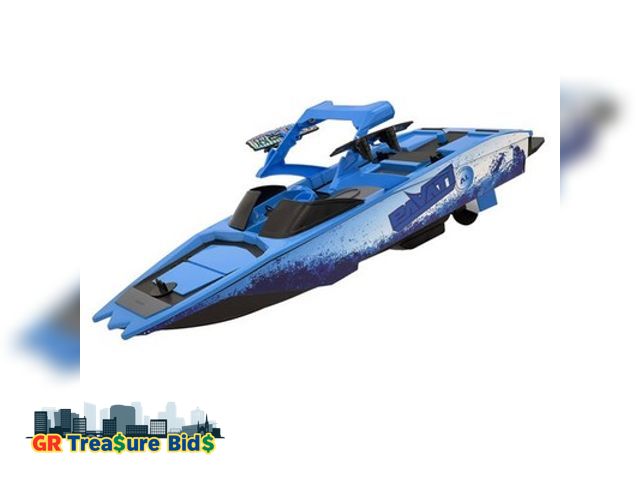 Lot 111-562662 - New Hyper RC Pavati 2.0 Wakeboard Boat - 1:18 Scale no remote