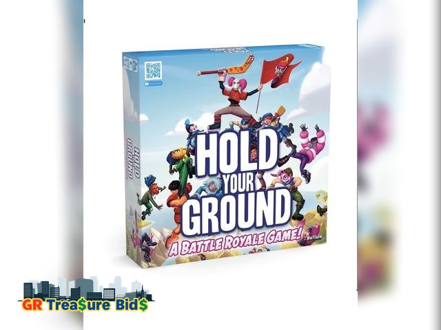 Lot 111-52090 - Buffalo Games - Hold Your Ground - Deck Building Action Game - Survival Space Shrinking Action - Str...