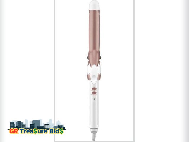 Lot 111-52109 - New CONAIR Double Ceramic Curling Iron, 3/4 inch, Rose Gold, CD701GN