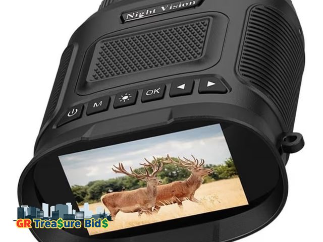 Lot 111-078282 - New Night Vision Goggles for Adults, Digital Infrared Binoculars 10X Optical &amp; 8X Digital Zoom, ...