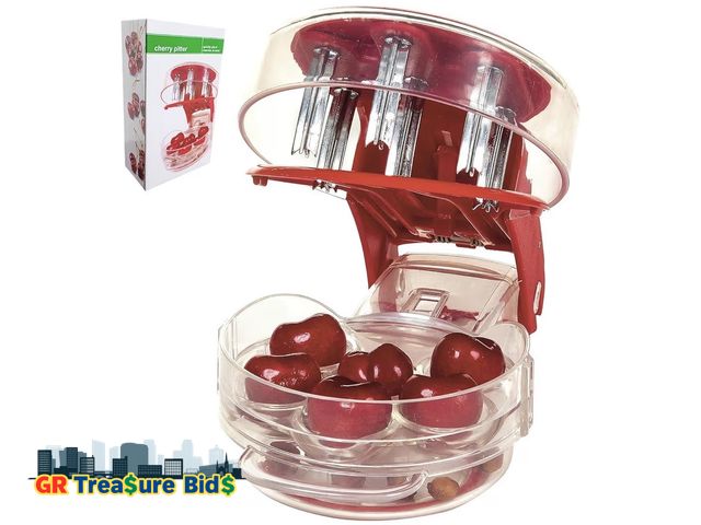 Lot 111-679028 - New Cherry Pitter Tool Pit Remover - Jujube Core Remover, Simple &amp; Effortless Multifunctional Ch...
