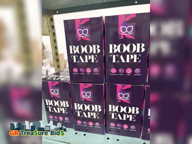 Lot 111-7127 - 5  New WonderTwins Breast Lift Tape - Waterproof &amp; Sweat-proof Adhesive Boob Tape - Comfortable ...