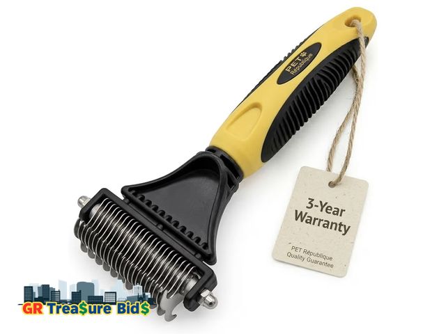 Lot 111-85367 - New Pet Republique Matt Splitters Tool – Effective Mat Remover and De-matting Comb for Long-Haired D...