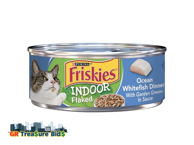 Lot 111-45042 - Nestle Purina Petcare 50215 Friskies Select Indoor Ocean Whitefish 24/5.5 oz one can