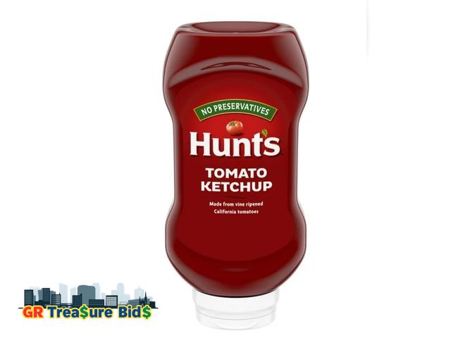 Lot 111-51092 - Lot of 6 Hunt’s Tomato Ketchup, 20 oz Squeeze Bottle