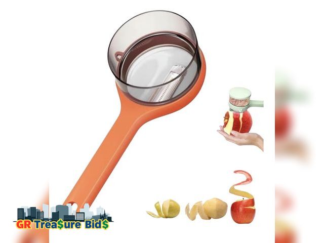 Lot 111-83663 - New Peeling Knife With Storage Box, Potato Apple Vegetable Peelers for Kitchen, Double-Sided Stainle...
